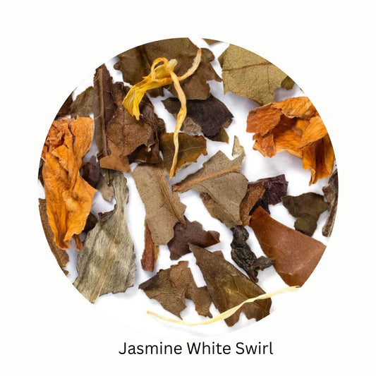 Jasmine White Swirl