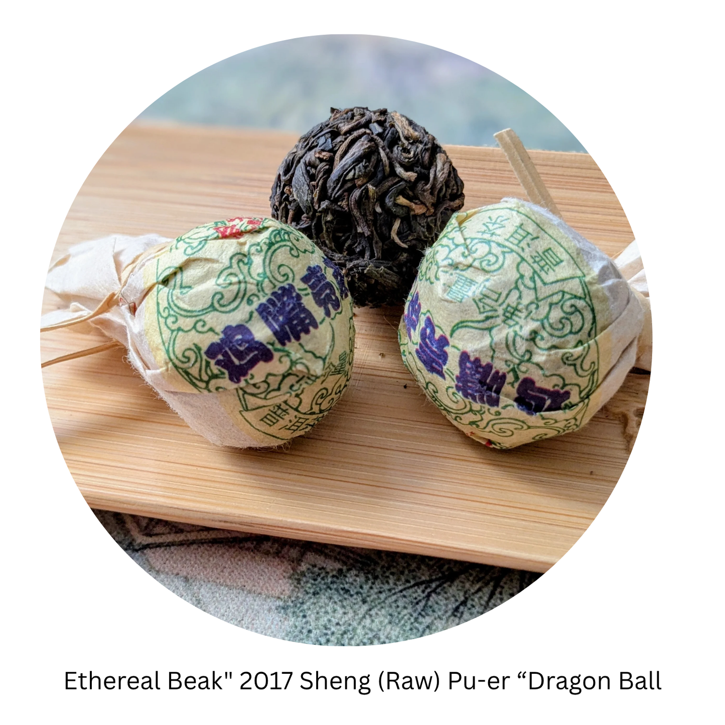 FABULA: 2017 "Ethereal Beak" Sheng (Raw) Pu-er 8g Dragon Balls